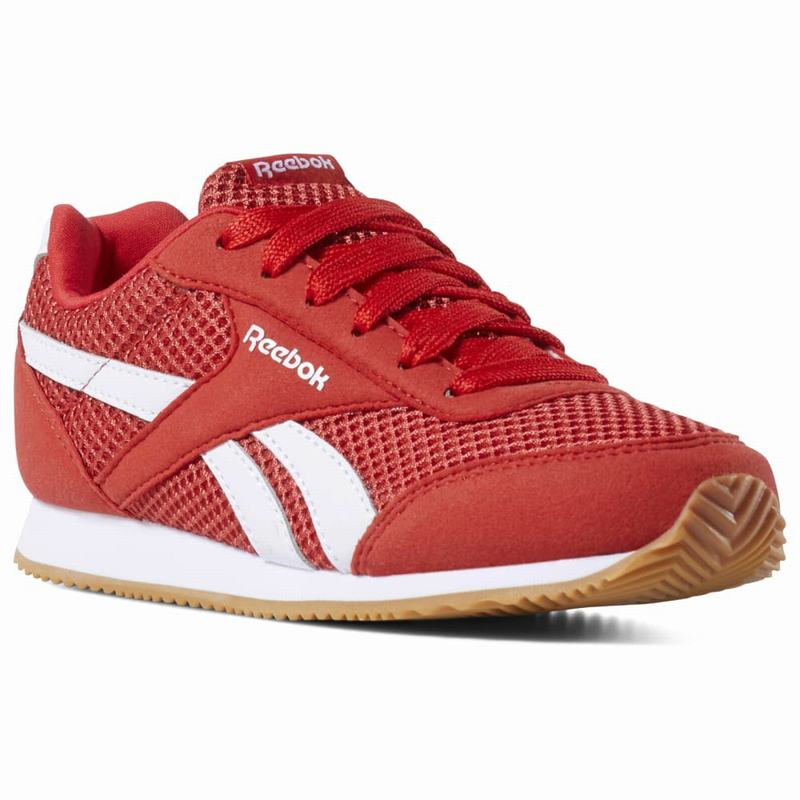 Reebok Royal Classic Jogger 2 Tenisky Chlapcenske - Červené/Biele HJ6695VS